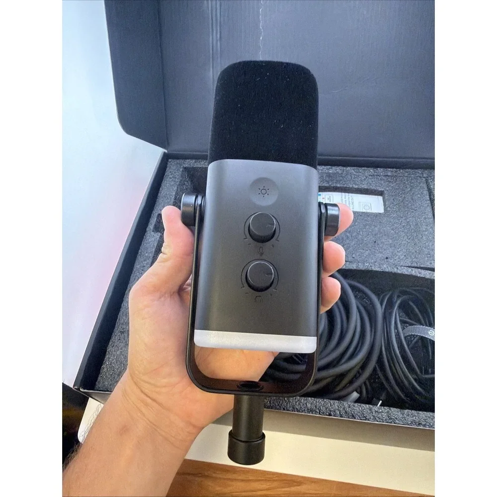 FIFINE Gaming Equipment Bundle, Dynamic XLR/USB Gaming Microphone Set KS5